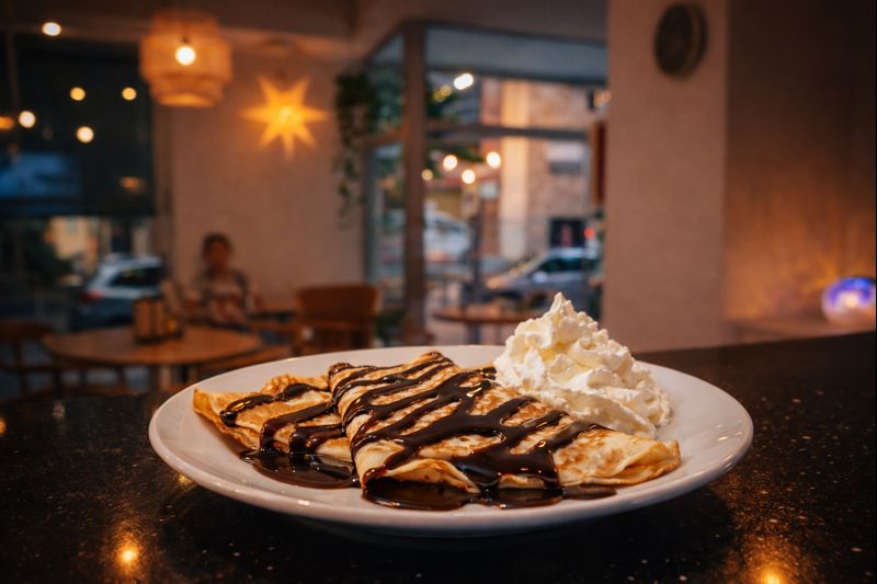 crepes choco